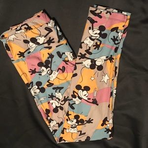 LuLaRoe Disney Mickey OS leggings